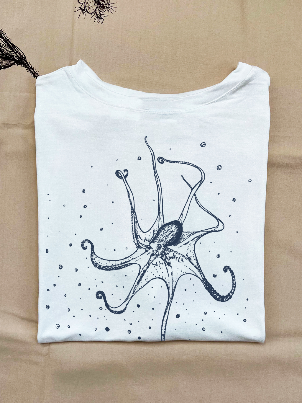 Camiseta Pulpo gigante • Brisa • Vaporosas adultos