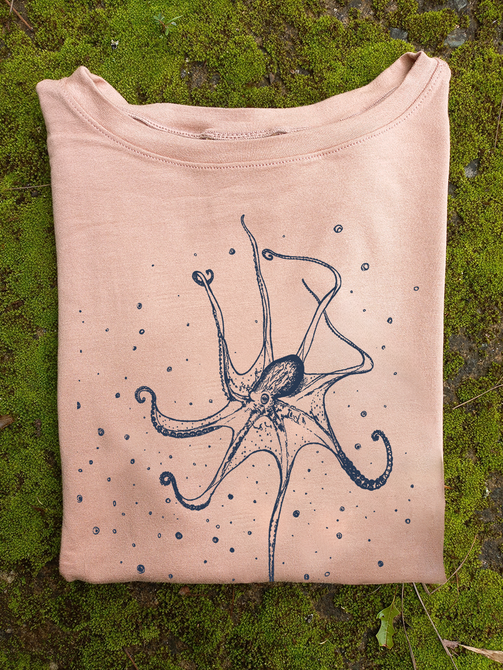 Camiseta Pulpo gigante • Brisa • Vaporosas adultos