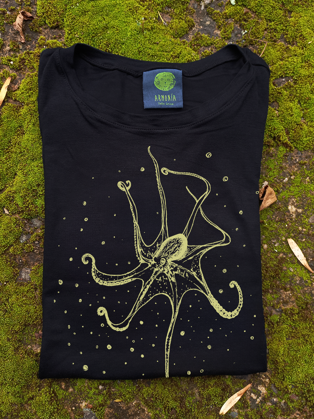 Camiseta Pulpo gigante • Armonía • Vaporosas adultos