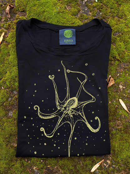 Camiseta Pulpo gigante • Armonía • Vaporosas adultos