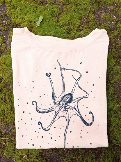 Camiseta Pulpo gigante • Armonía • Vaporosas adultos