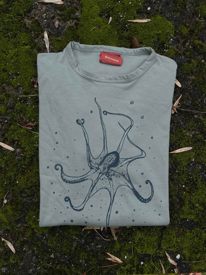 Camiseta Pulpo • Monte • Manga larga adultos