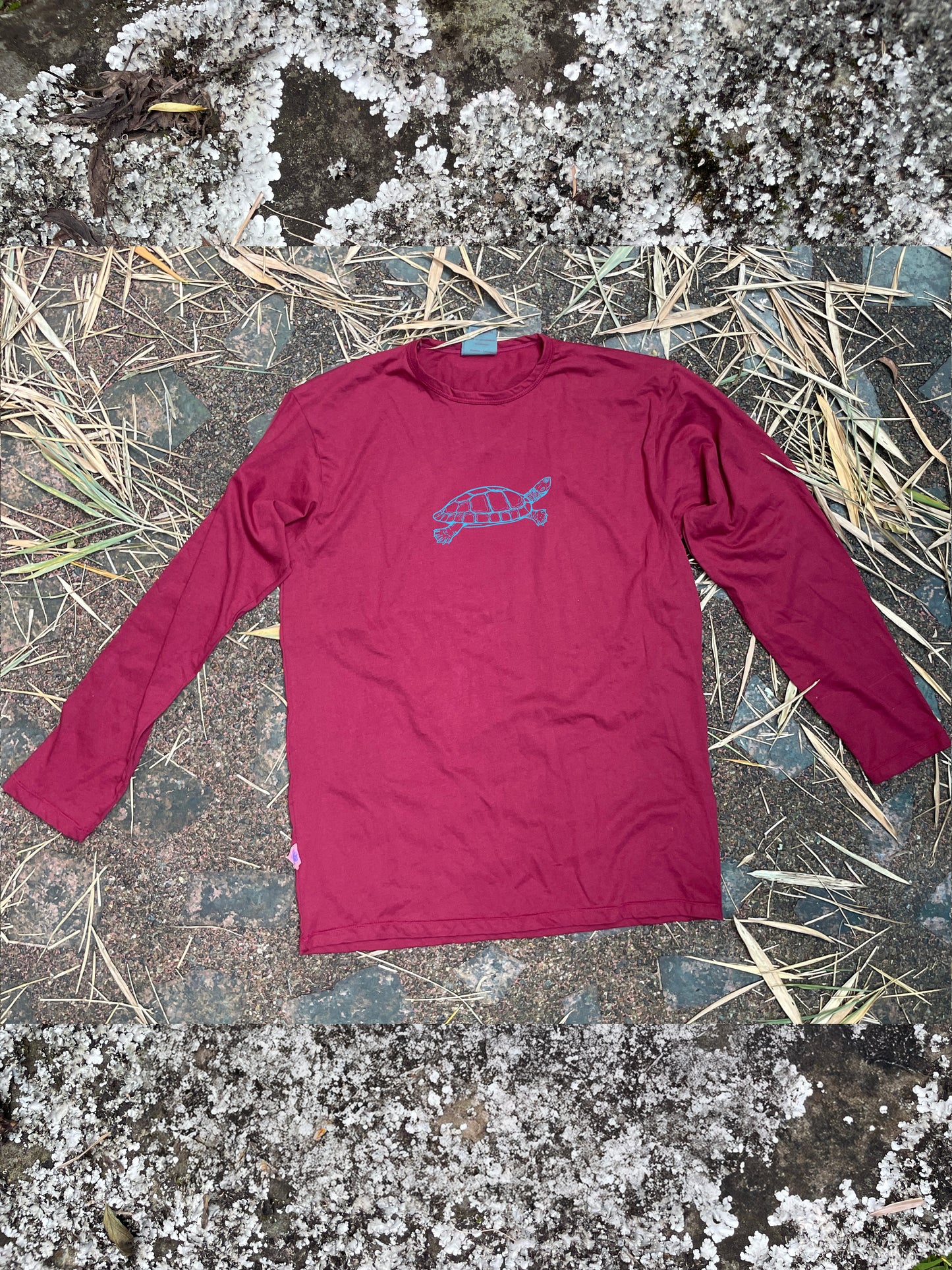 Camiseta conmemorativa- Tortuga de río • Monte • Manga larga adultos