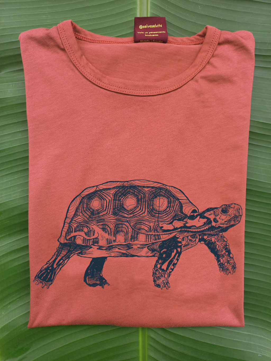 Camiseta Tortuga • Monte • Manga larga adultos