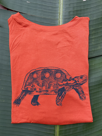 Camiseta Tortuga morrocoy • Brisa • Vaporosas adultos
