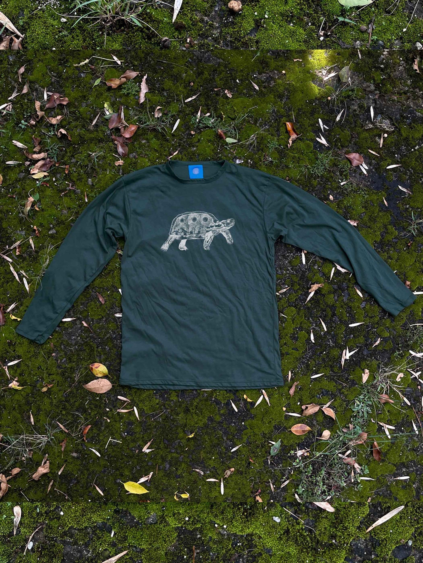Camiseta Tortuga • Monte • Manga larga adultos