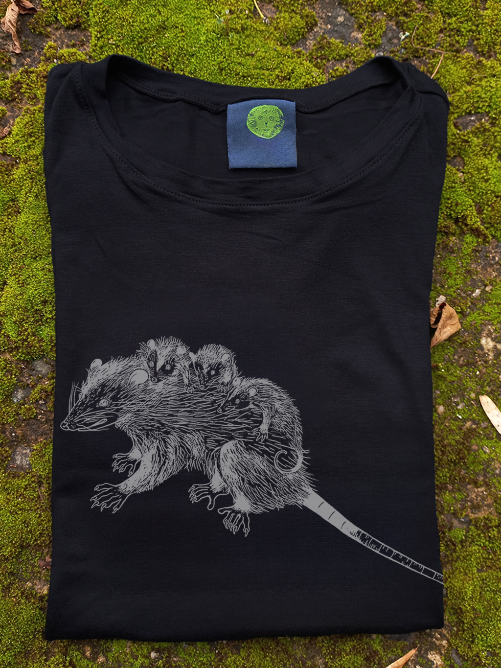 Camiseta Chucha o Zarigüeya • Larga Brisa • Vaporosas adultos