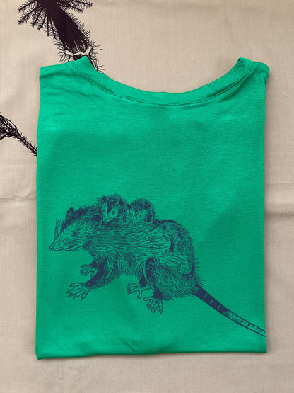 Camiseta Chucha o Zarigüeya • Brisa • Vaporosas adultos