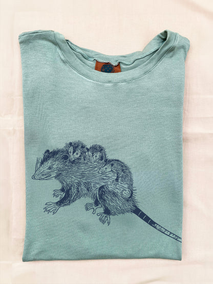 Camiseta Chucha o Zarigüeya • Brisa • Vaporosas adultos